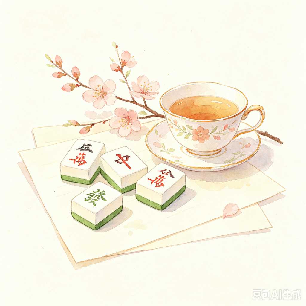 family reunion mahjong game set