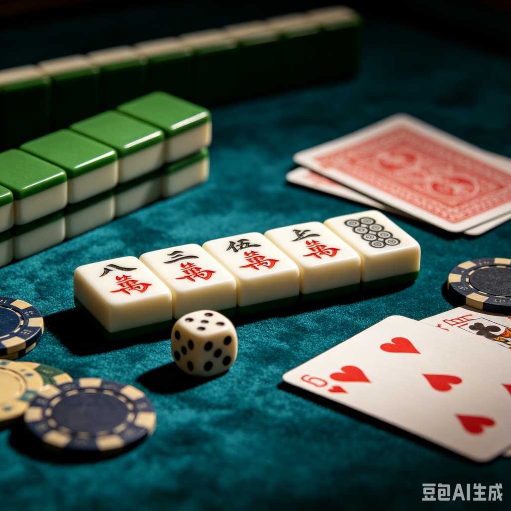 premium resin mahjong game set