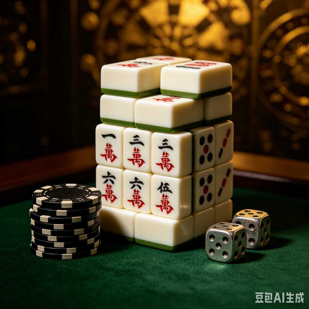 wear resistant print mahjong set